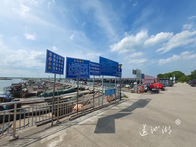 【阳澄湖畔】阳澄湖蟹农码头的风景