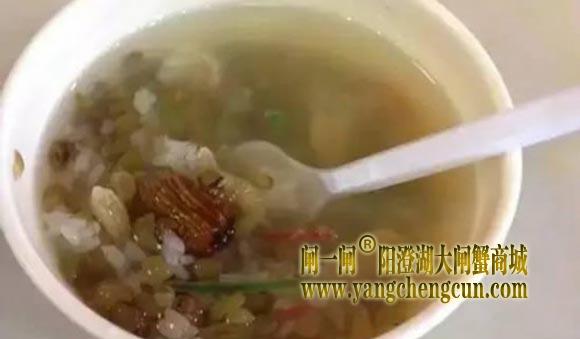 冰冻绿豆汤