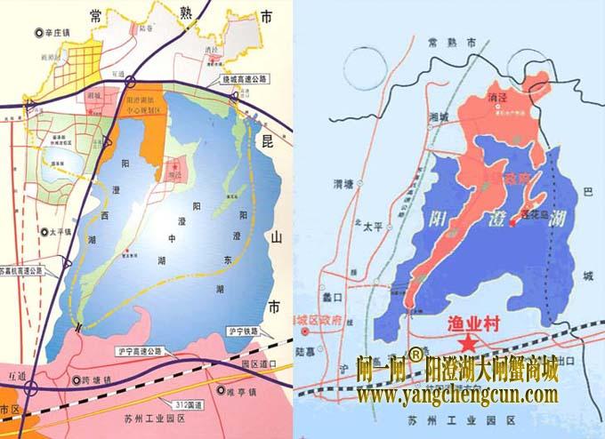 阳澄湖地图