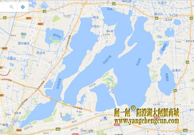 阳澄湖地图