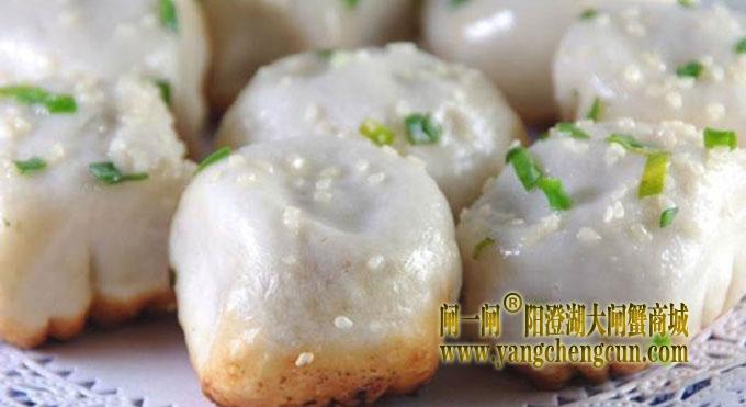 诱人的生煎包