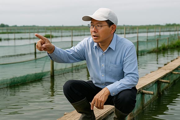 阳澄湖蟹农